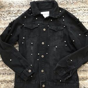 Black jean jacket (the style between us)